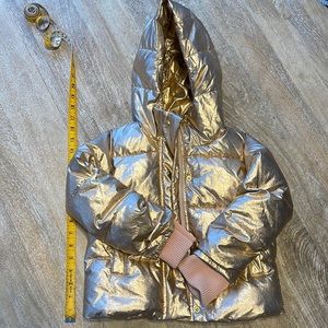 J crew rose gold cropped jacket